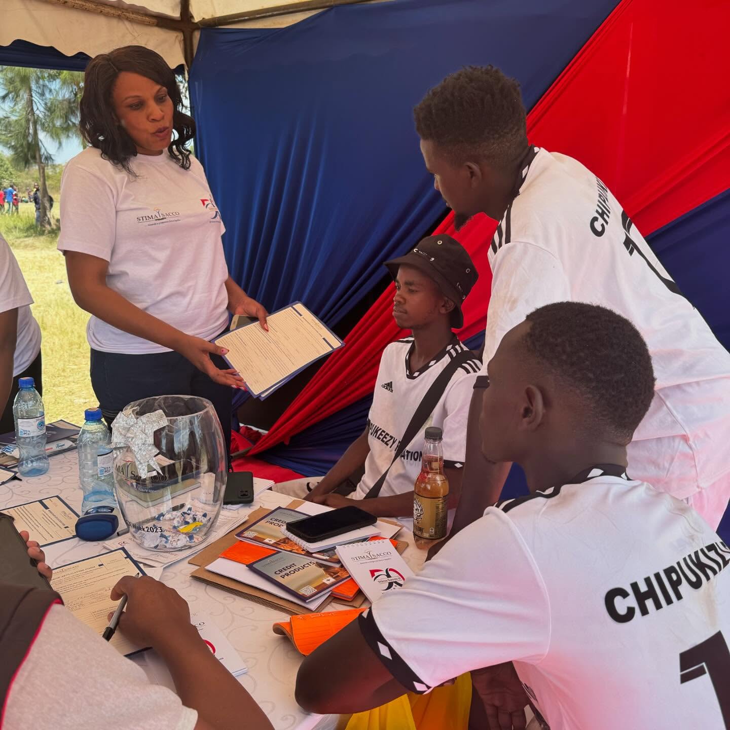 Financial Literacy & Partners - Building brighter financial futures Stima Sacco was on the ground empowering young adults with vital financial lite...