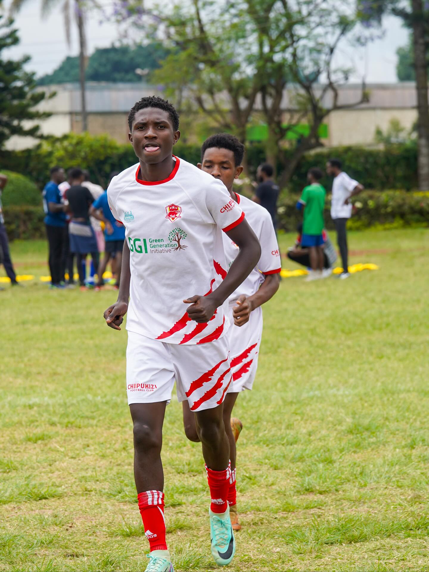 Chipukizi Football Club - Pre match warm up  chipukizifc 5