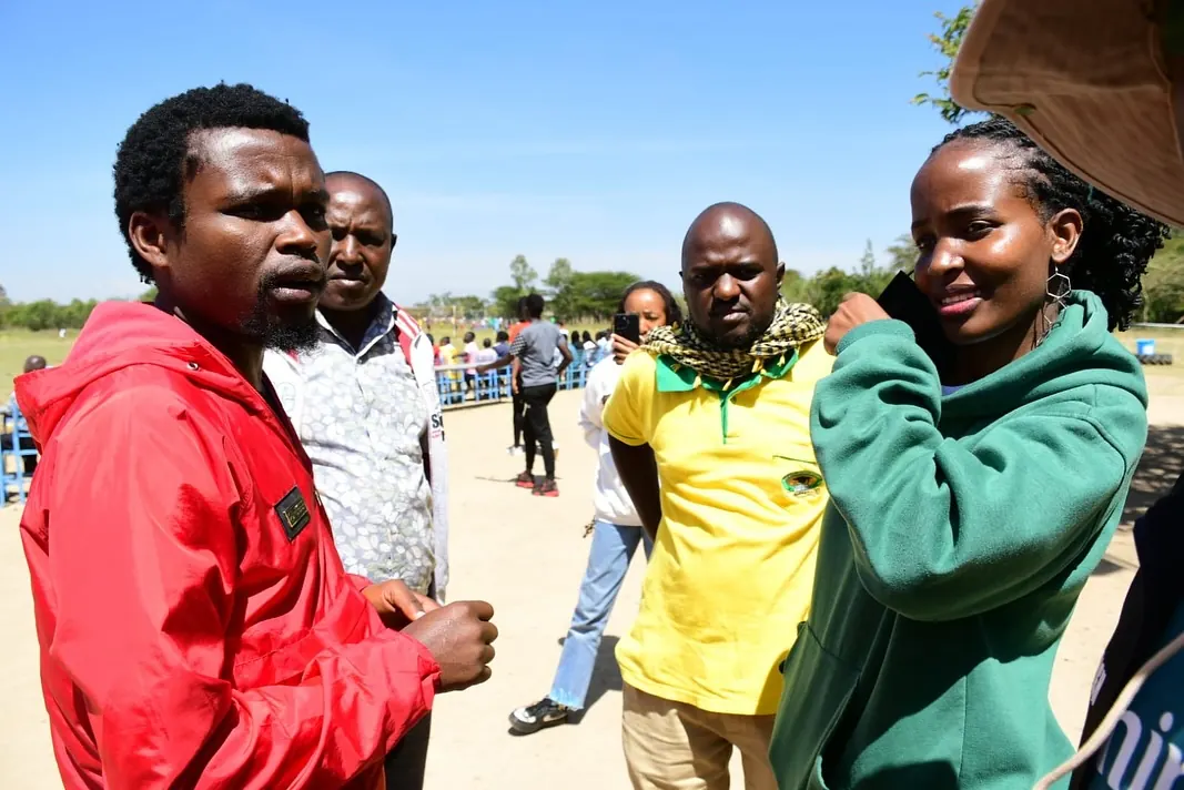 Opening day of the Tala Opens football tournament.