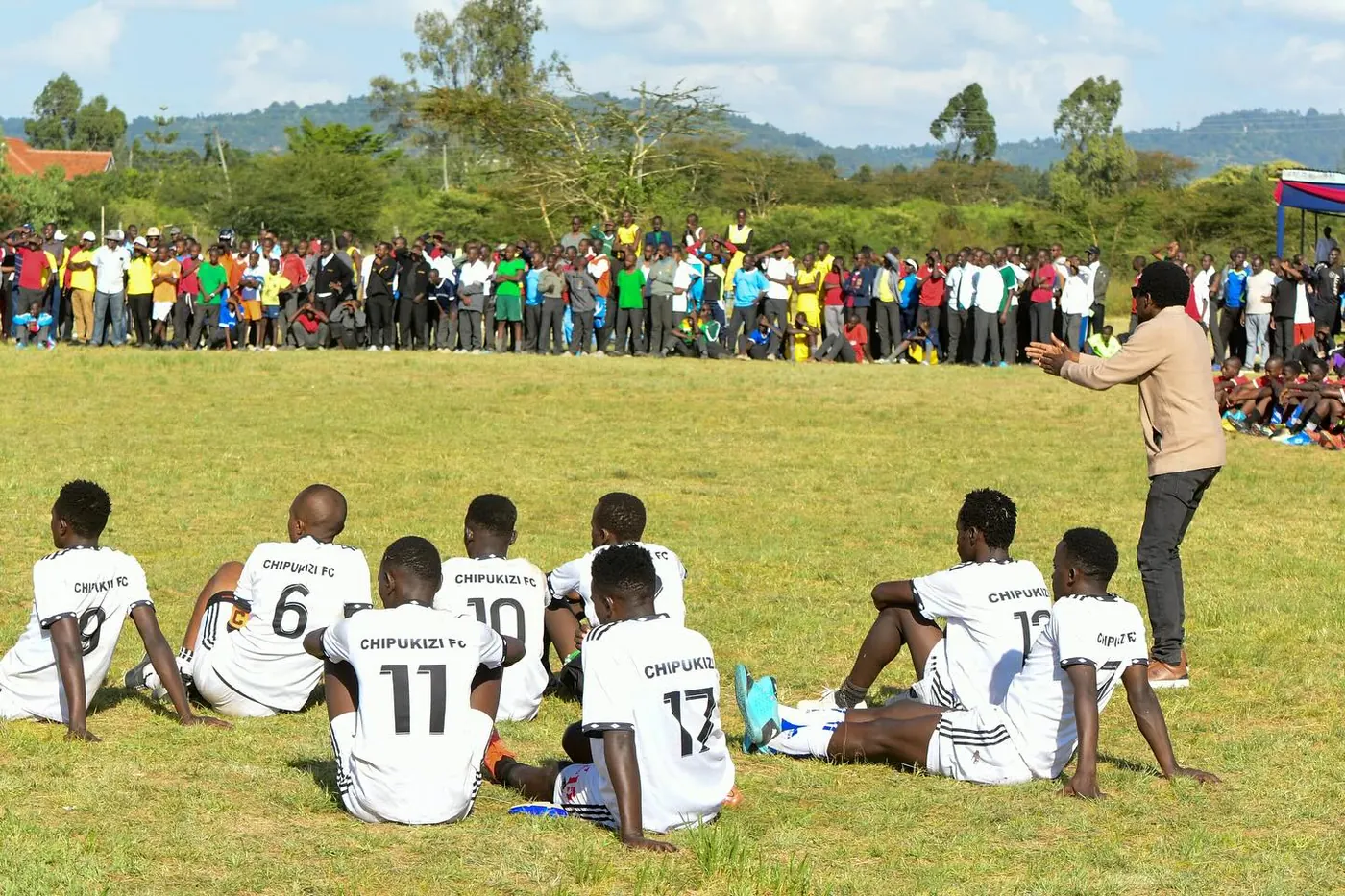 Moments from a Chipukizi FC matchday.