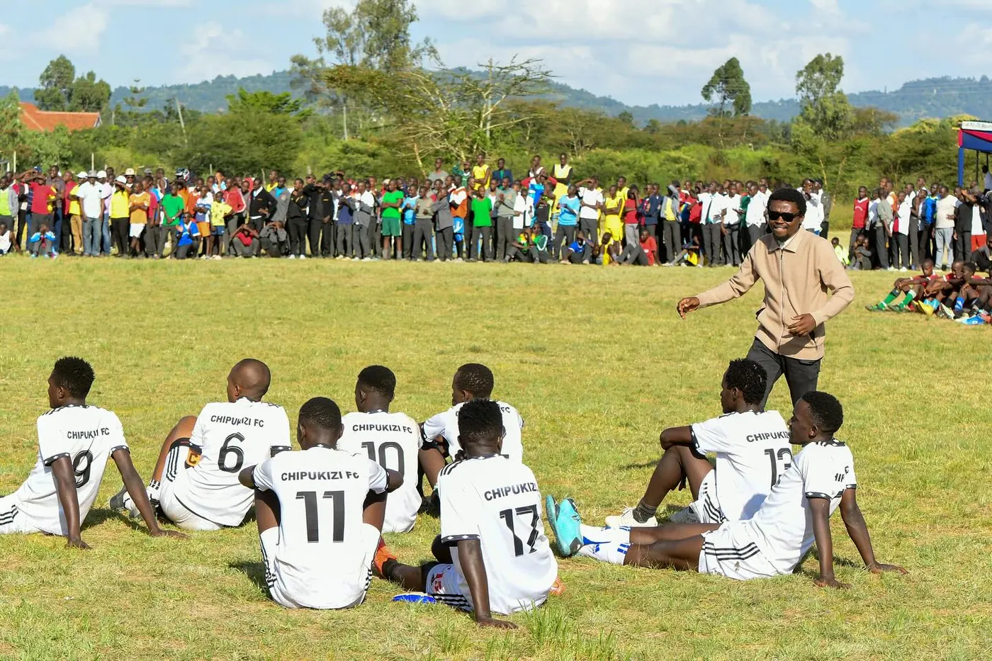 Moments from a Chipukizi FC matchday.