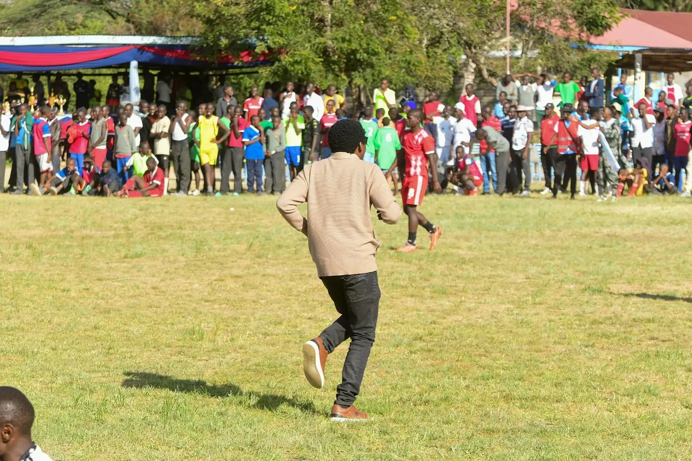 Moments from a Chipukizi FC matchday.