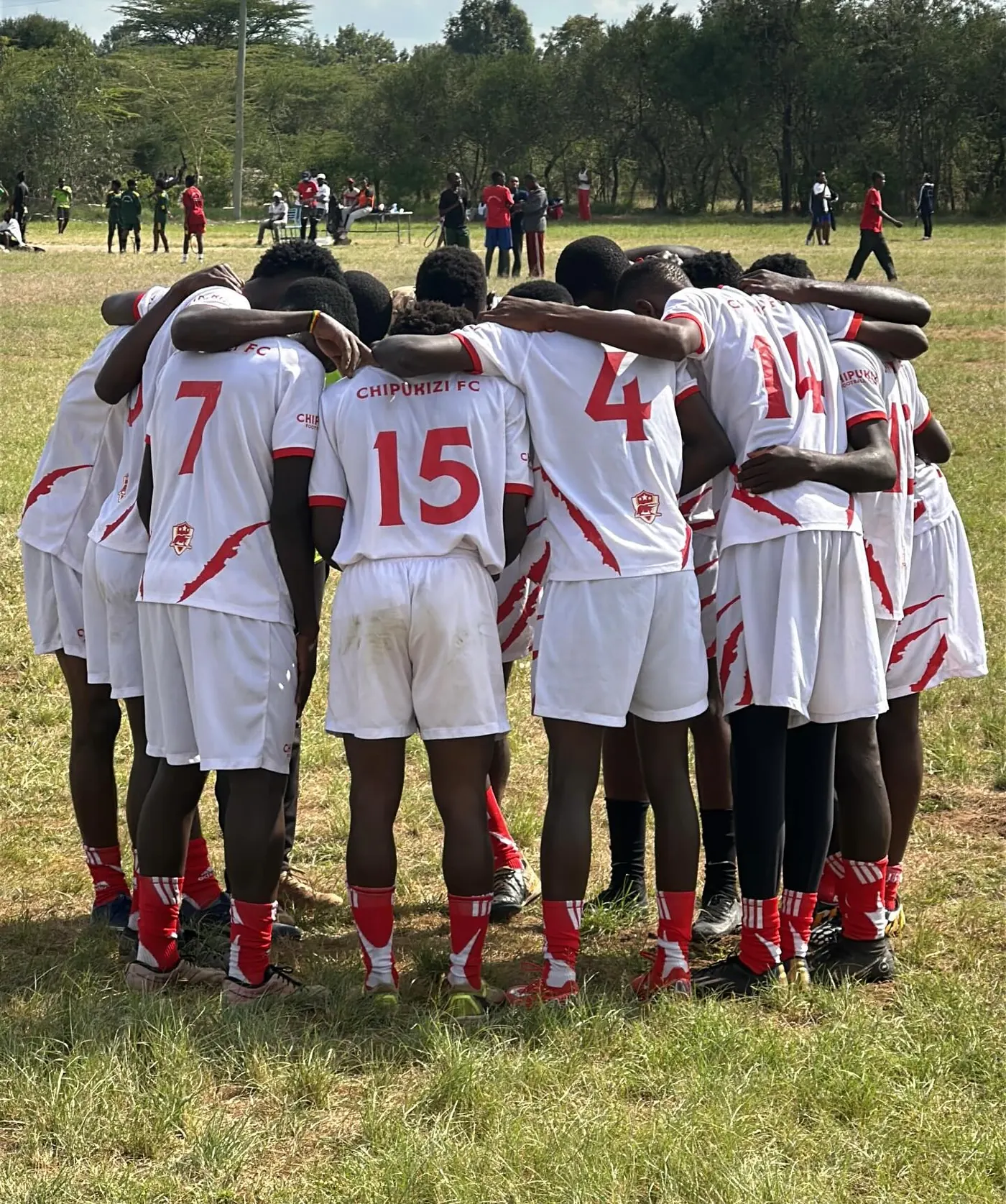 Chipukizi FC against Caring Hearts in the opening fixture.