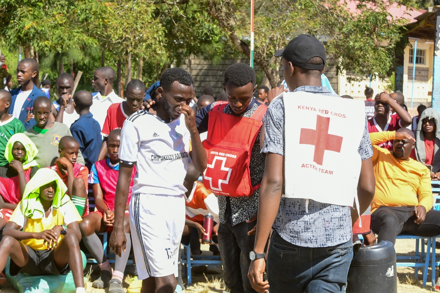 Health & Wellness - Thank you Redcross for ensuring all our players medical emergencies were attended to in time 1